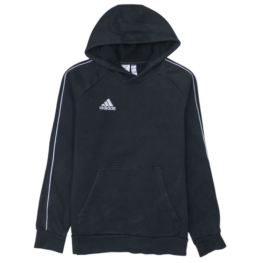 Boys UK Size 13-14 Years adidas Black Pullover Hoodie