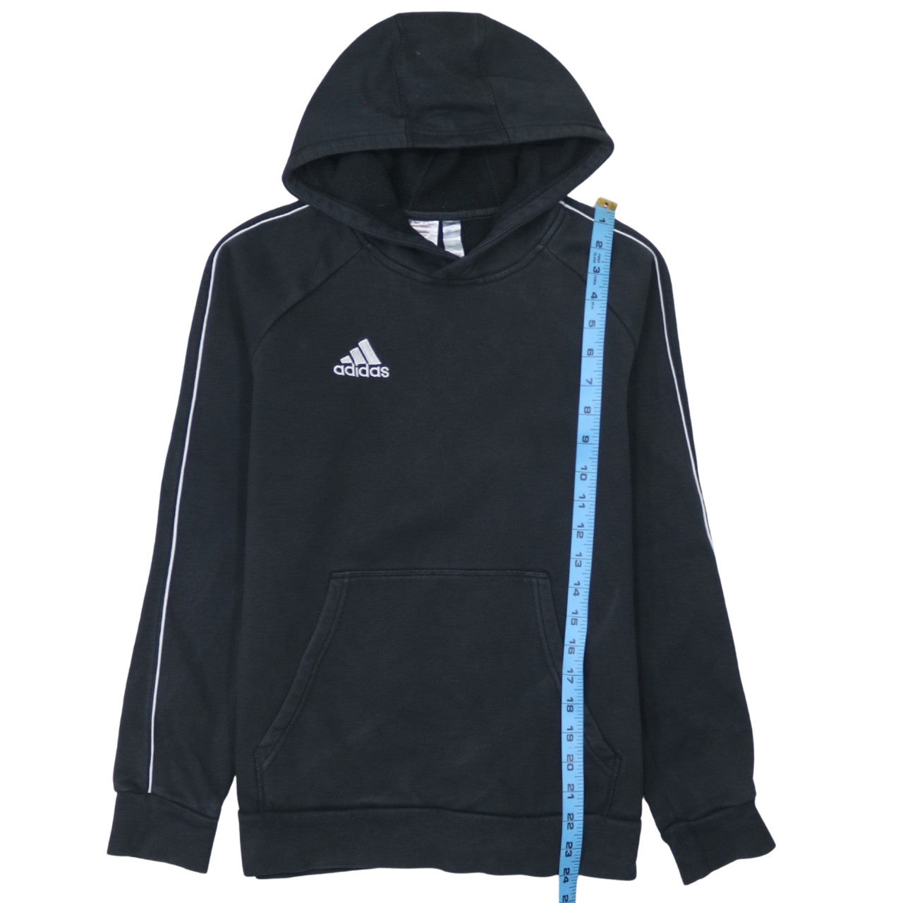 Boys UK Size 13-14 Years adidas Black Pullover Hoodie