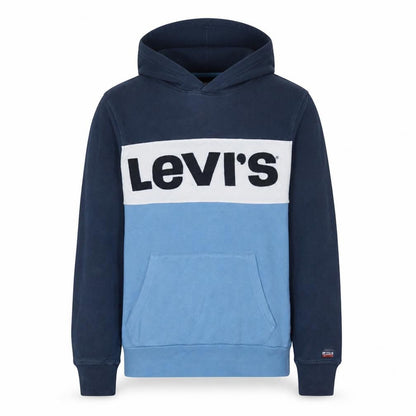 Mens UK Size S Levi's Blue Pullover Hoodie