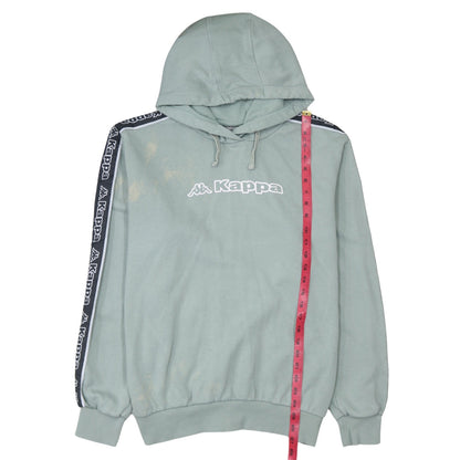 Mens UK Size XL Kappa Green Pullover Hoodie