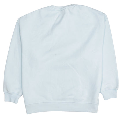 Womens UK Size S Primark Blue Pullover Sweatshirt