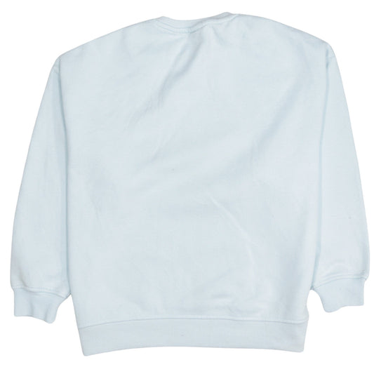 Womens UK Size S Primark Blue Pullover Sweatshirt