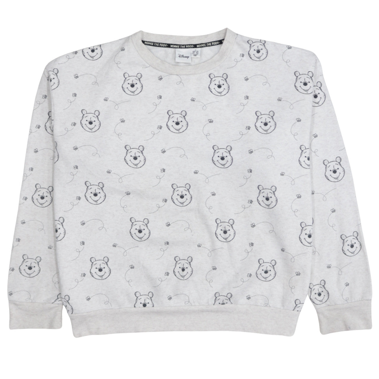 Womens UK Size M Disney Grey Pullover Sweatshirt