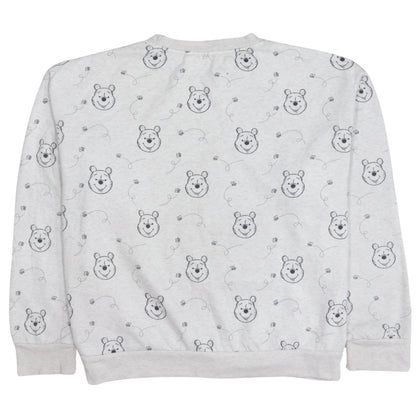 Womens UK Size M Disney Grey Pullover Sweatshirt