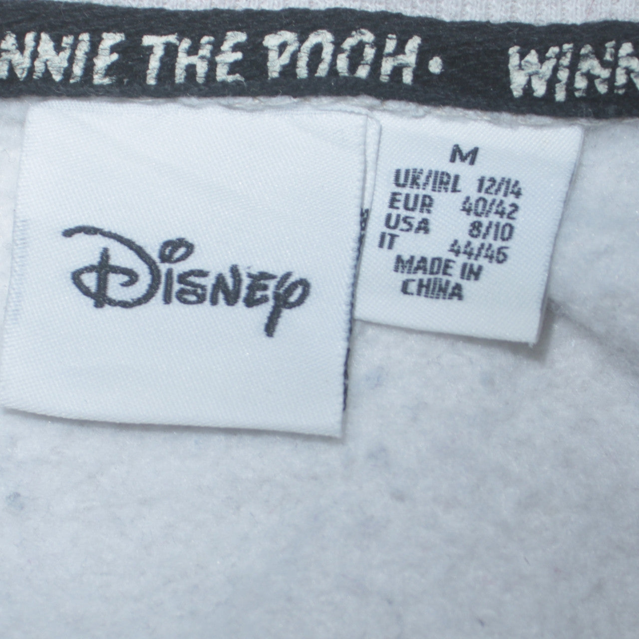 Womens UK Size M Disney Grey Pullover Sweatshirt