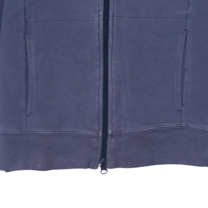 Womens UK Size L Tommy Hilfiger Blue Full Zip Sweatshirt