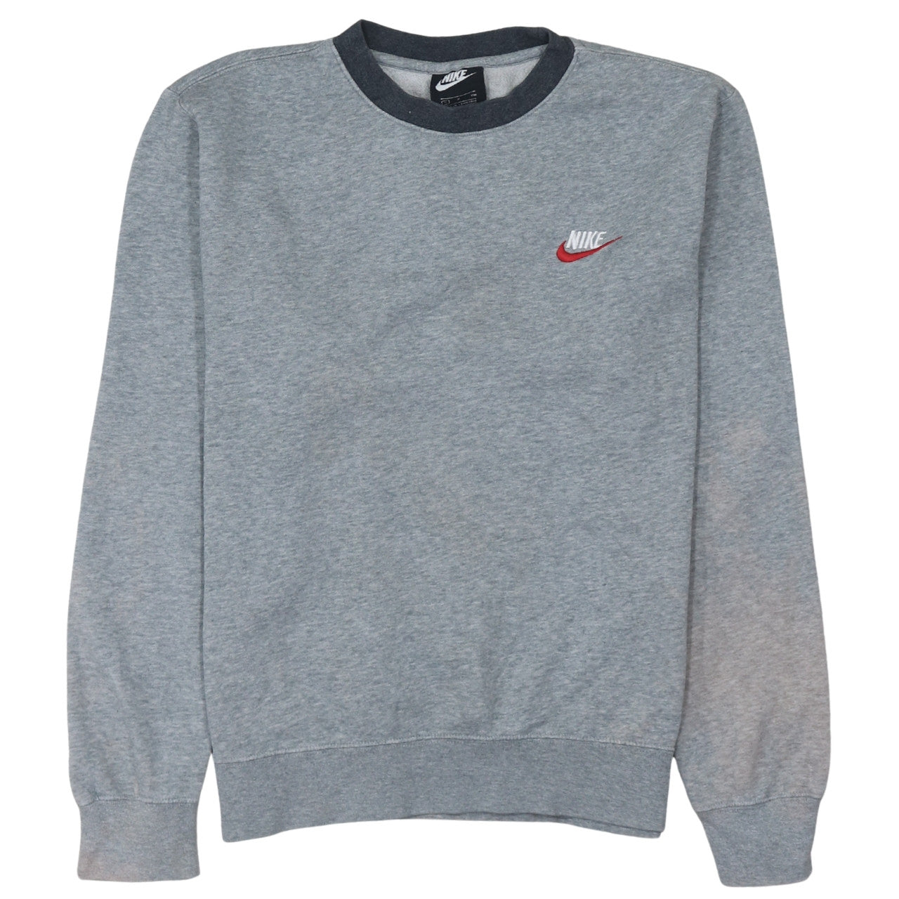 Mens UK Size S Nike Grey Pullover Sweatshirt