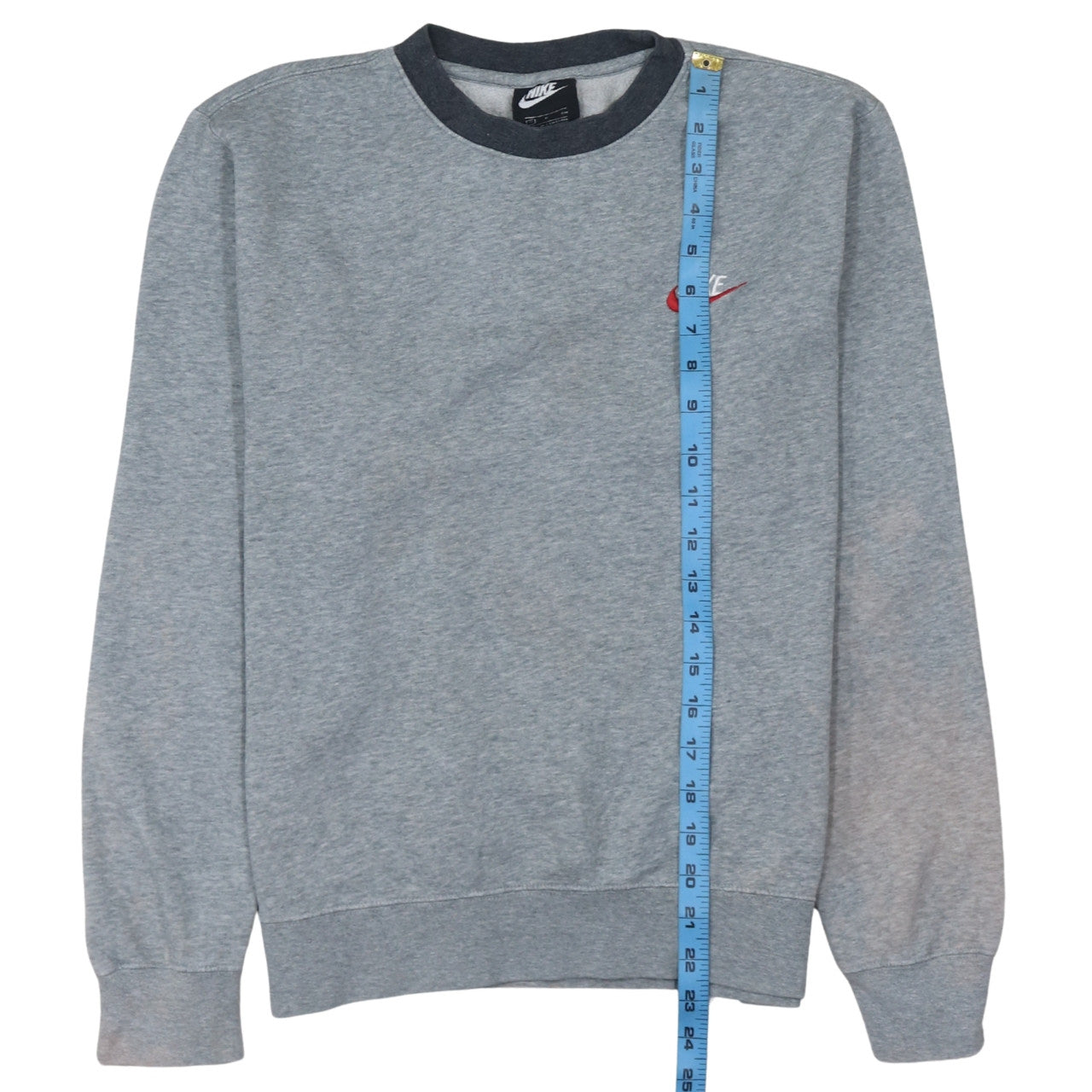 Mens UK Size S Nike Grey Pullover Sweatshirt
