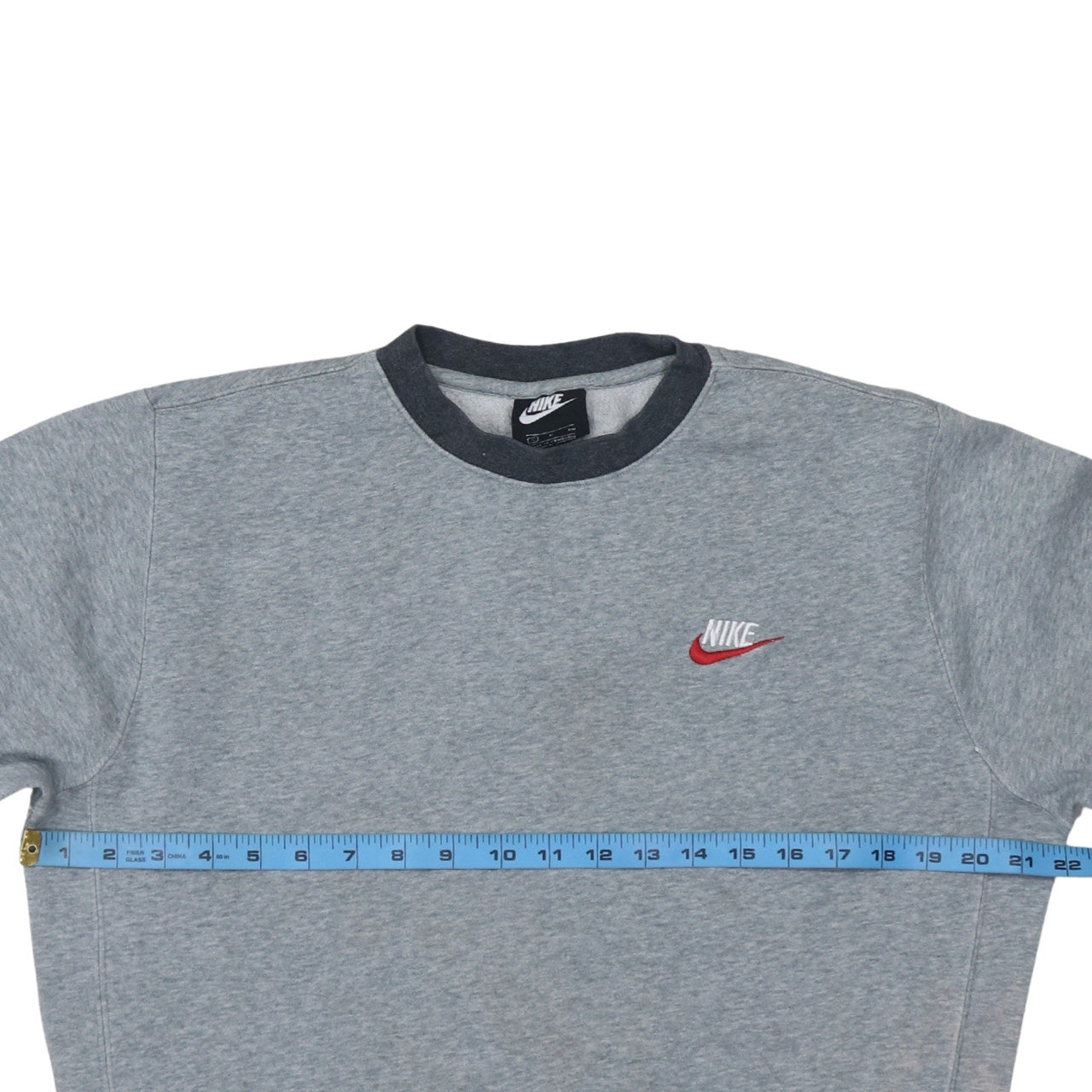 Mens UK Size S Nike Grey Pullover Sweatshirt