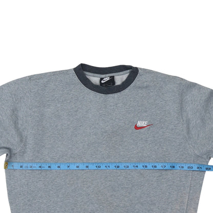 Mens UK Size S Nike Grey Pullover Sweatshirt