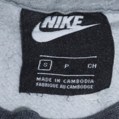 Mens UK Size S Nike Grey Pullover Sweatshirt