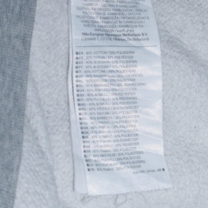 Mens UK Size S Nike Grey Pullover Sweatshirt