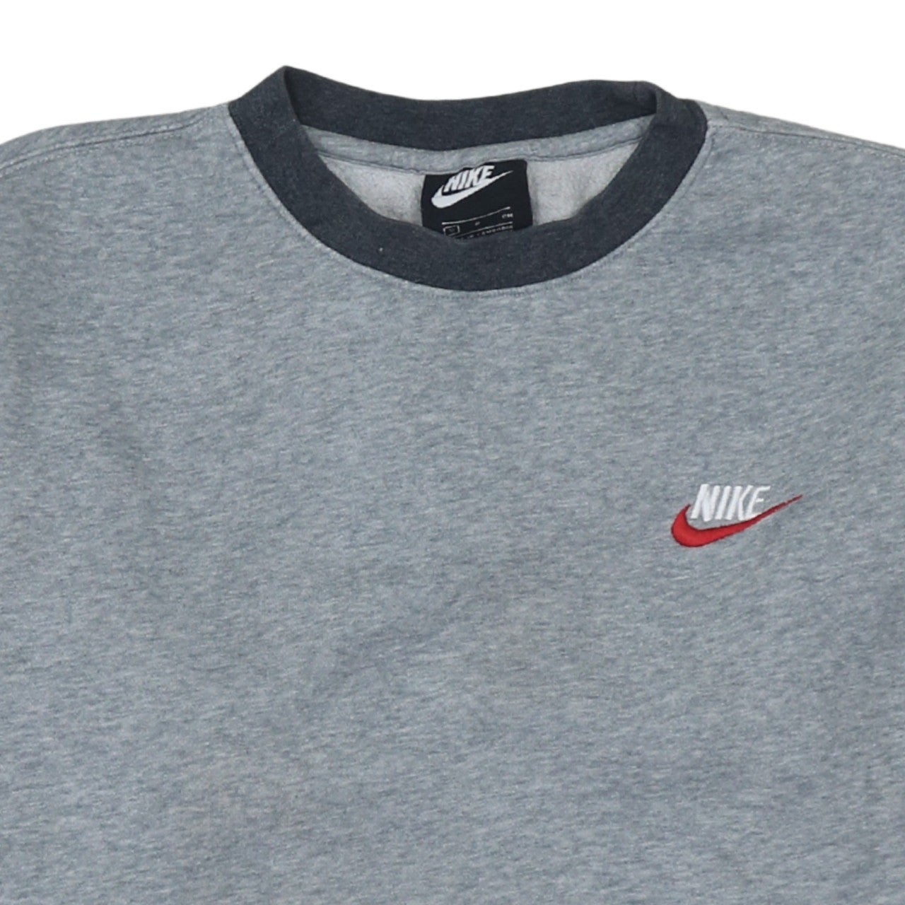 Mens UK Size S Nike Grey Pullover Sweatshirt