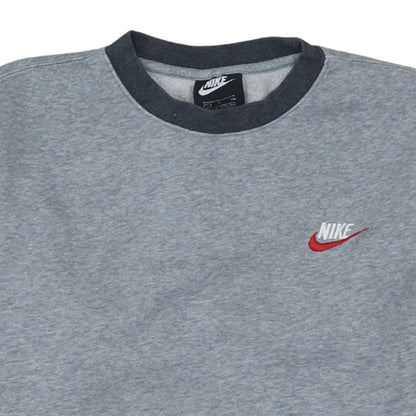 Mens UK Size S Nike Grey Pullover Sweatshirt