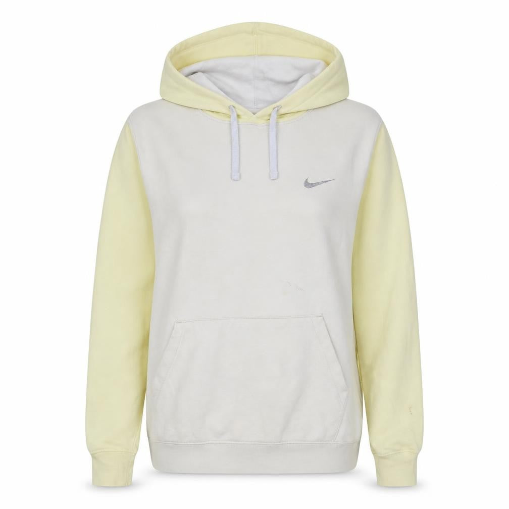 Womens UK Size S Nike Beige Pullover Hoodie