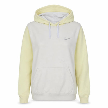 Womens UK Size S Nike Beige Pullover Hoodie