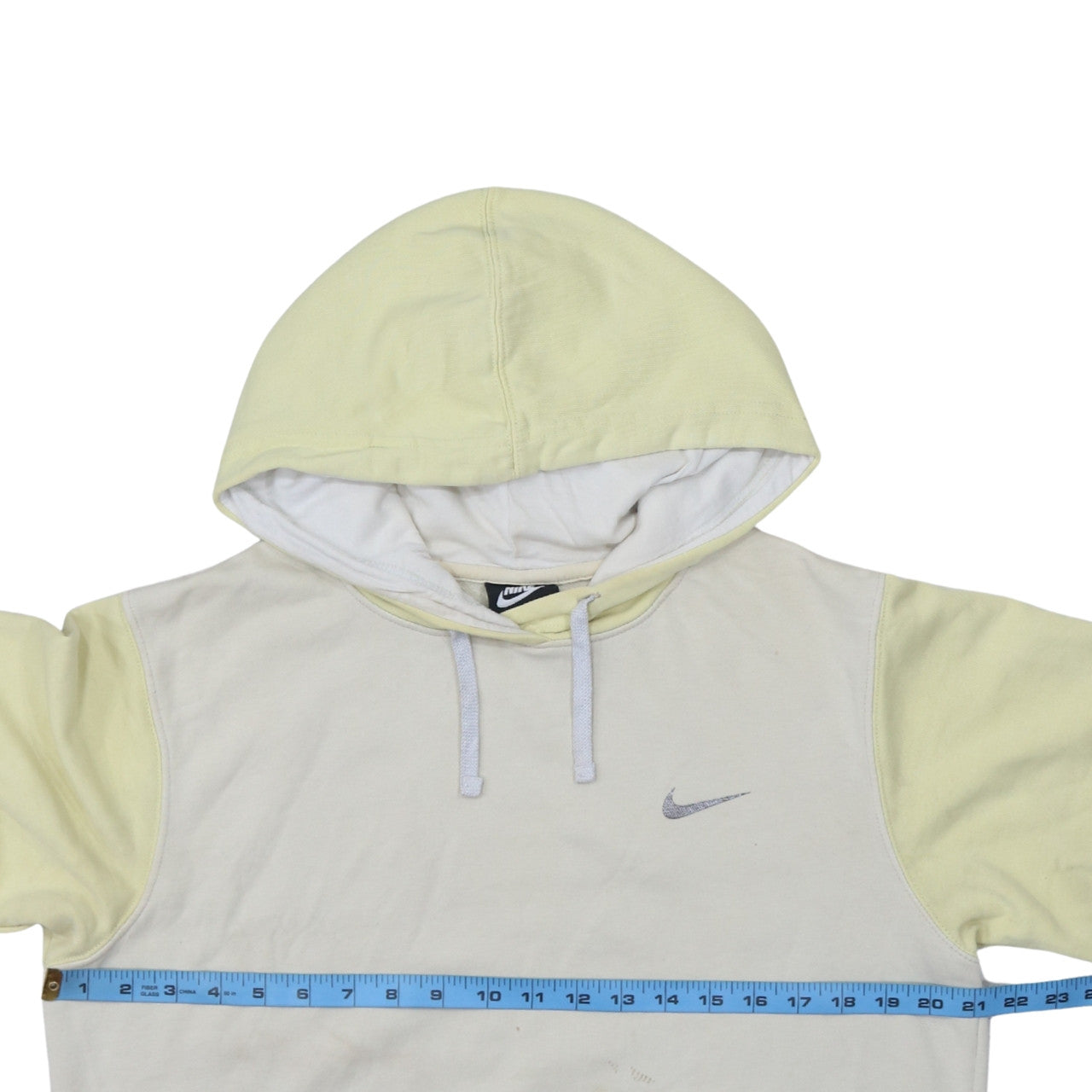 Womens UK Size S Nike Beige Pullover Hoodie