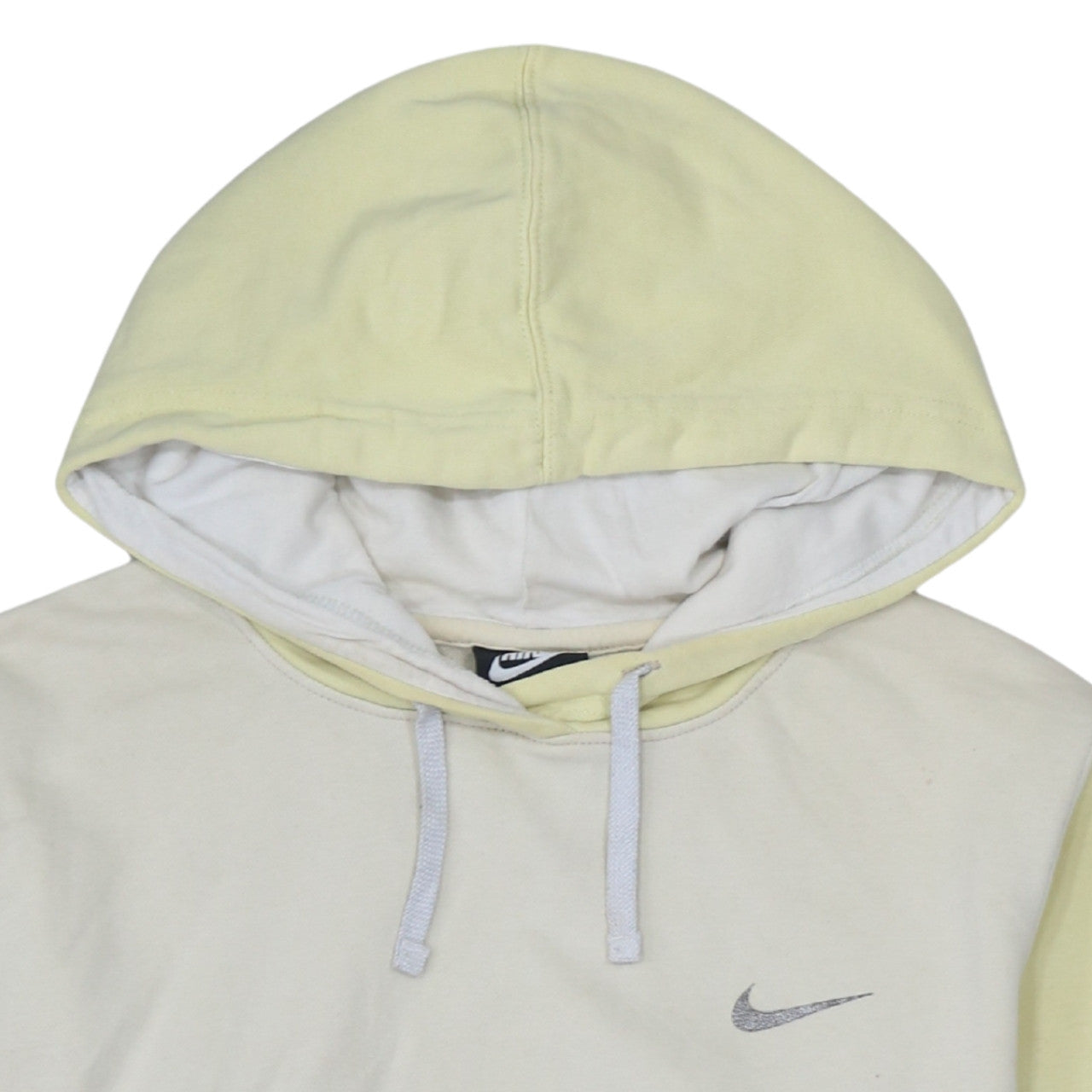 Womens UK Size S Nike Beige Pullover Hoodie