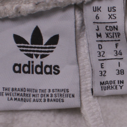 Womens UK Size 6 adidas Regular Fit Jogger White Trousers