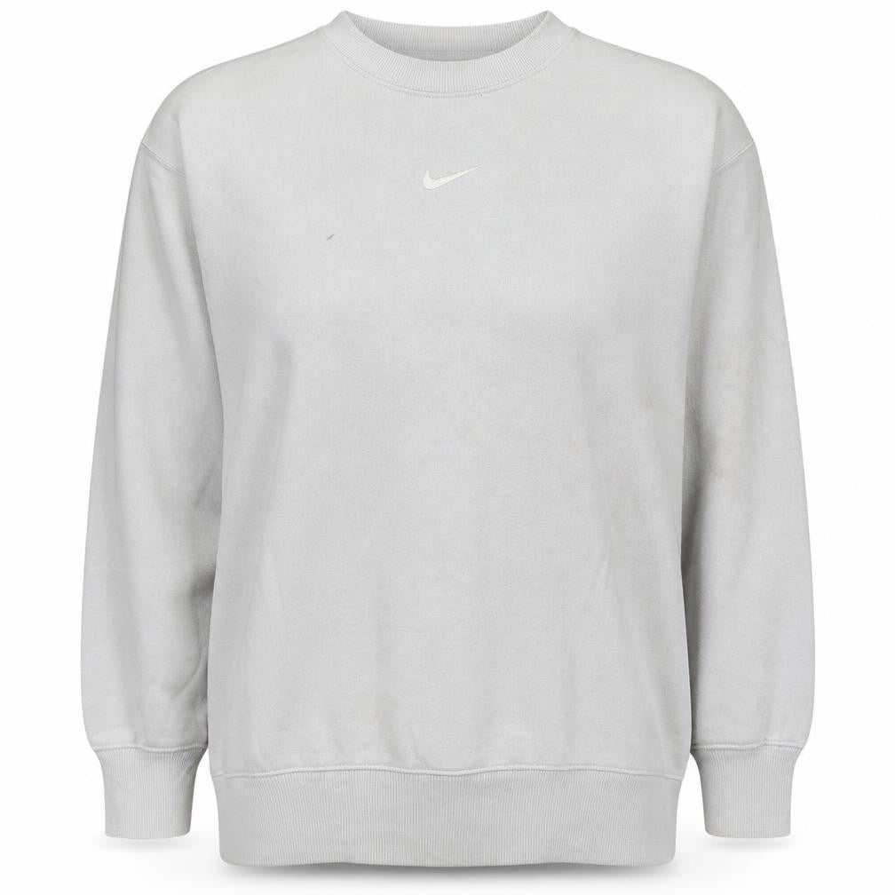 Womens UK Size XS Nike Beige Pullover Sweatshirt