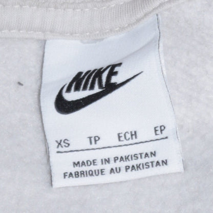 Womens UK Size XS Nike Beige Pullover Sweatshirt