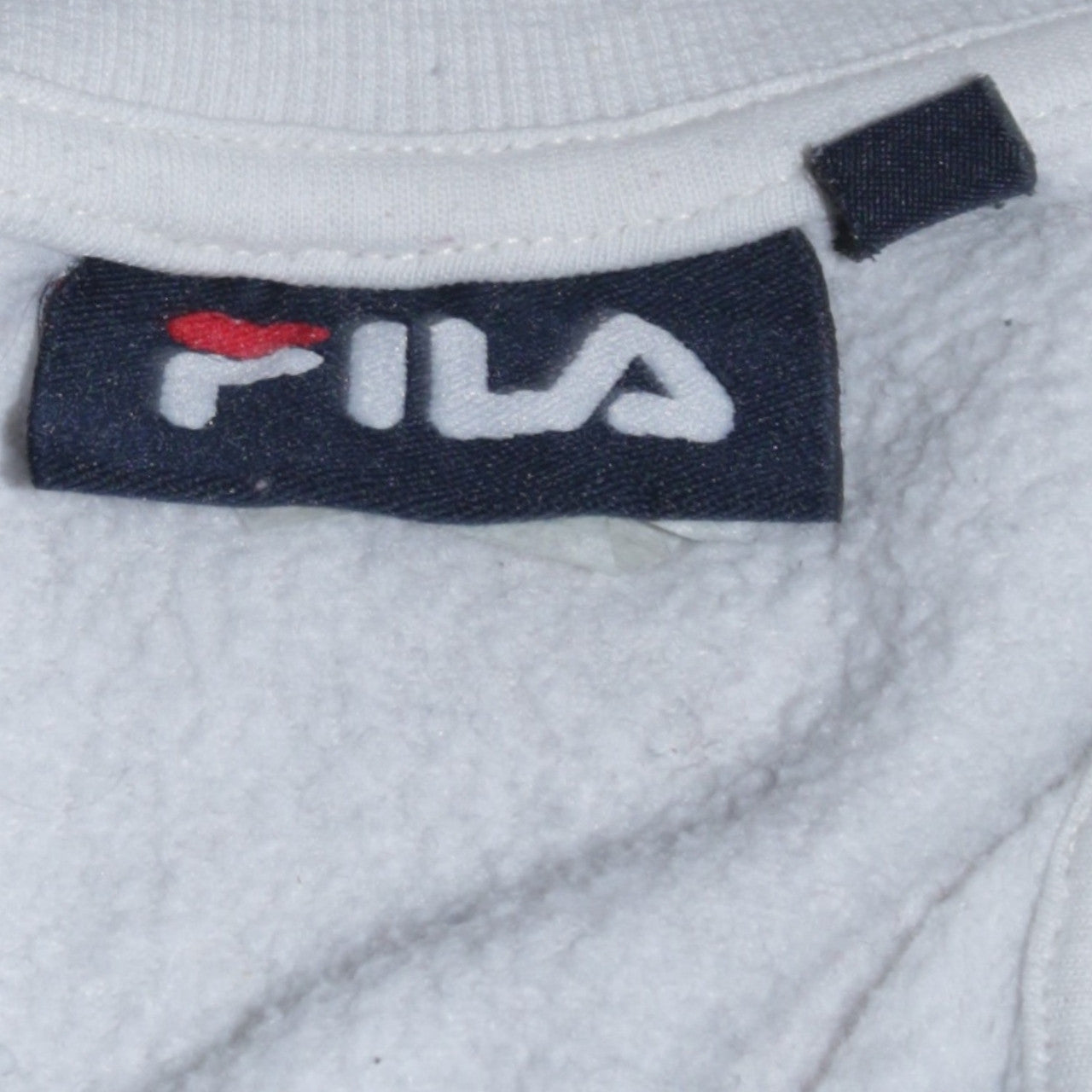 Womens UK Size M FILA White Pullover Sweatshirt