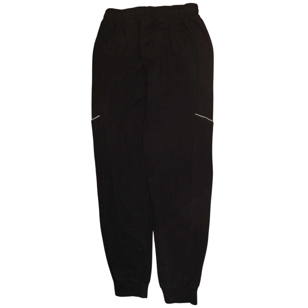 Mens UK Size S PUMA Regular Fit Jogger Black Trousers