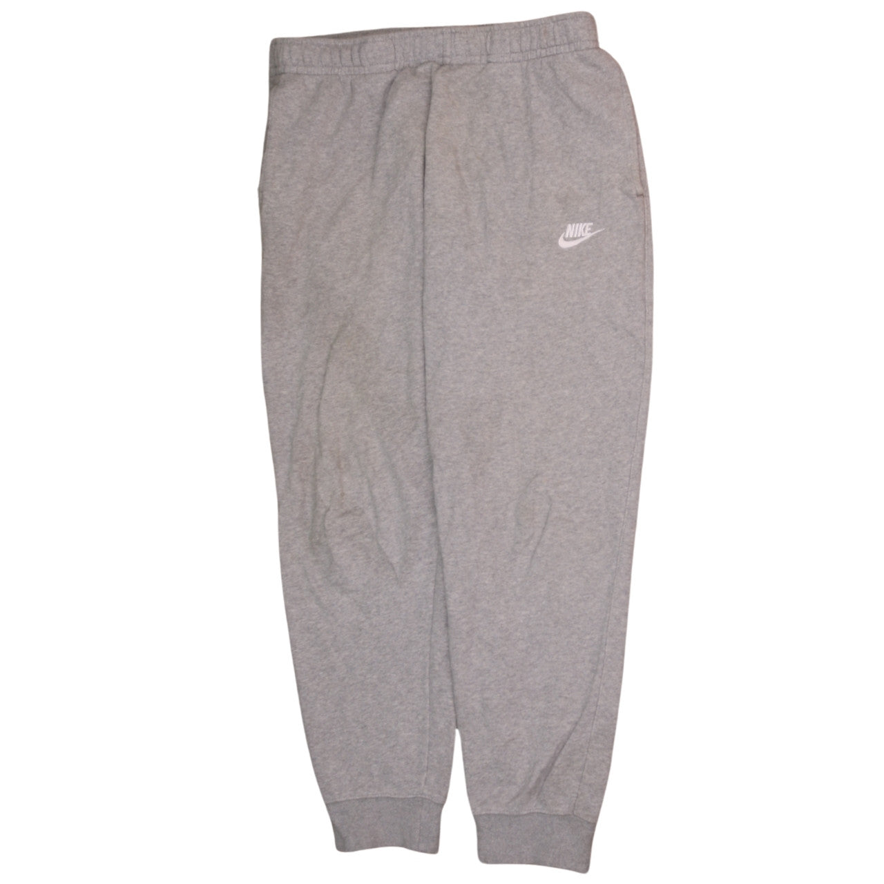 Mens UK Size L Nike Regular Fit Jogger Grey Trousers
