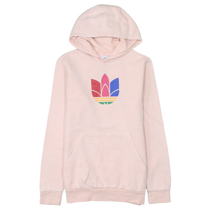 Girls UK Size 13-14 Years adidas Pink Pullover Hoodie