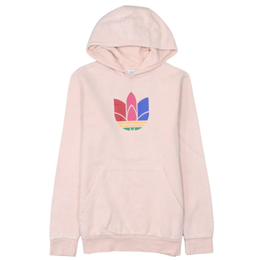 Girls UK Size 13-14 Years adidas Pink Pullover Hoodie
