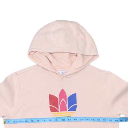 Girls UK Size 13-14 Years adidas Pink Pullover Hoodie