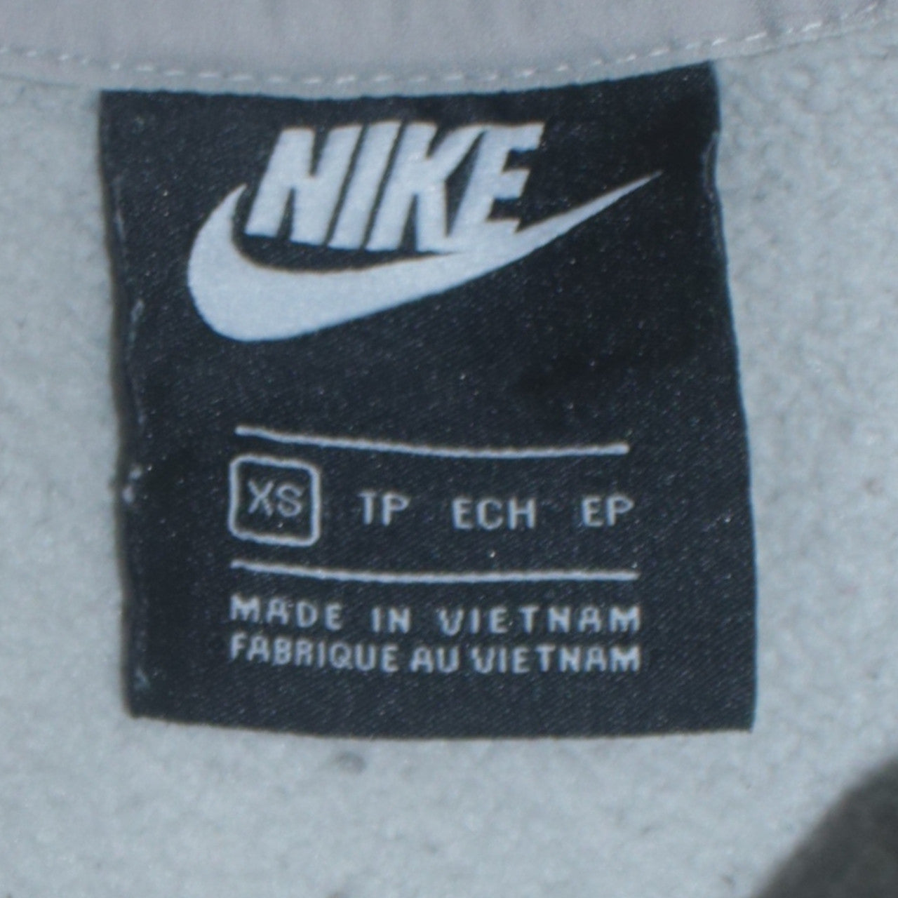 Womens UK Size XS Nike Beige Pullover Hoodie
