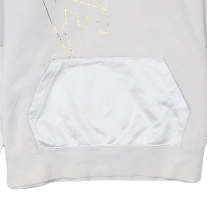 Womens UK Size XS Nike Beige Pullover Hoodie