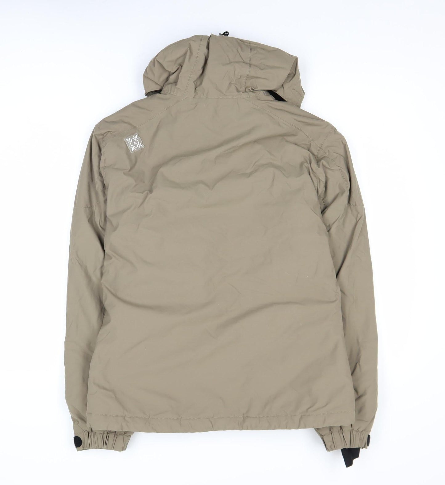 Womens UK Size 2 Oxbow Beige Windbreaker Coat