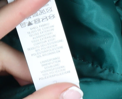Womens UK Size 12 Primark Green Parka Coat