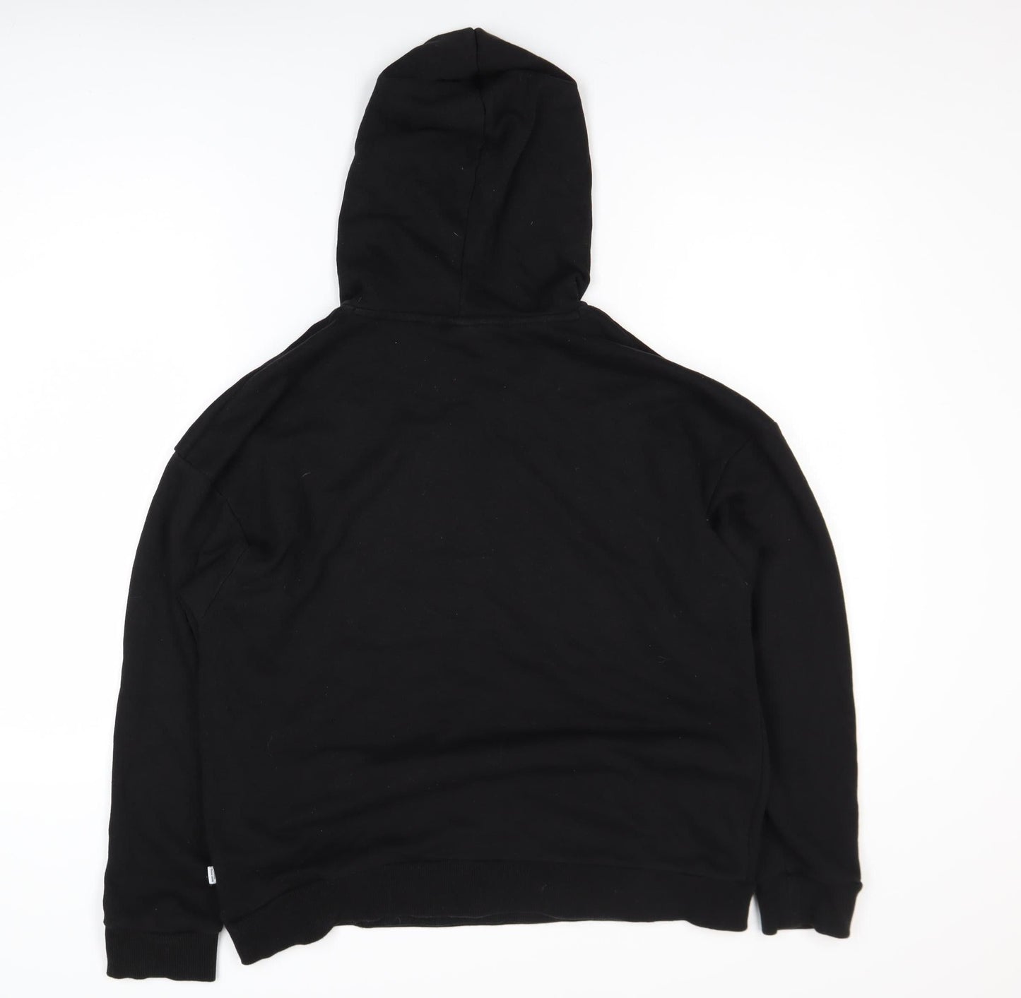 Womens UK Size M PUMA Black Pullover Hoodie