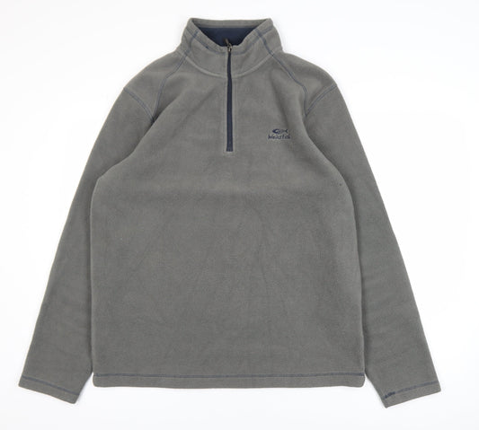 Mens UK Size M Weird Fish Grey Basic Jacket Jacket