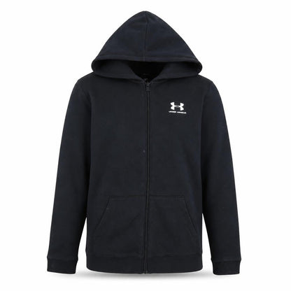 Boys UK Size XL Under armour Black Basic Jacket