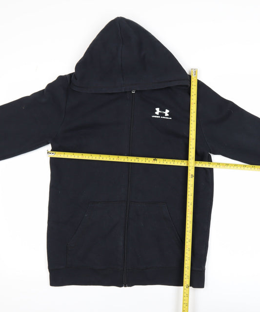 Boys UK Size XL Under armour Black Basic Jacket