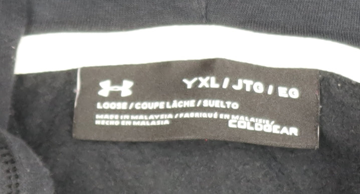 Boys UK Size XL Under armour Black Basic Jacket
