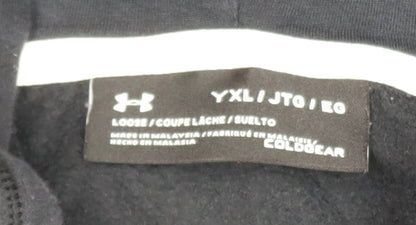 Boys UK Size XL Under armour Black Basic Jacket