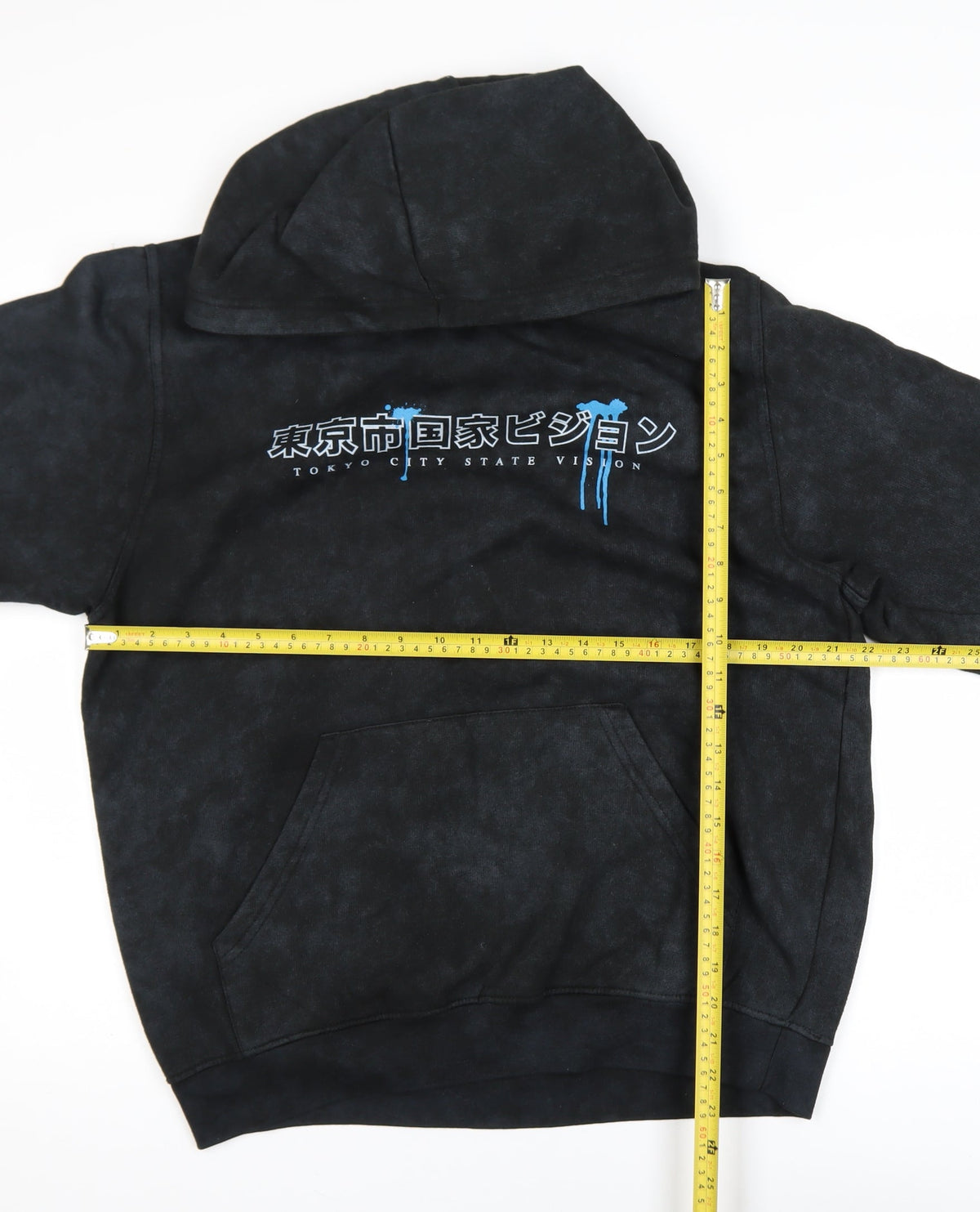 Mens UK Size S boohooMAN Black Pullover Hoodie