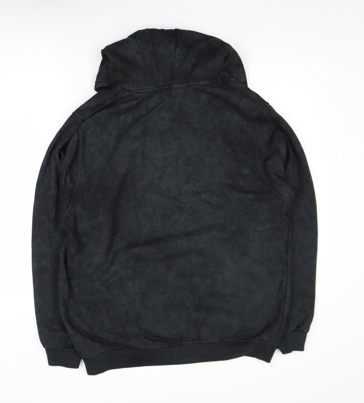 Mens UK Size S boohooMAN Black Pullover Hoodie