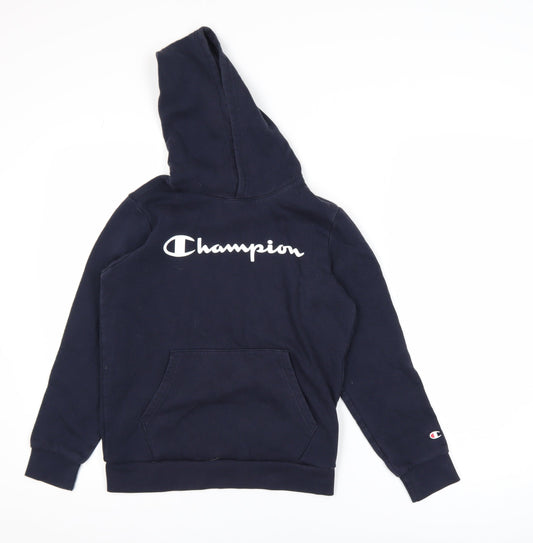 Boys UK Size 11-12 Years Champion Blue Pullover Hoodie