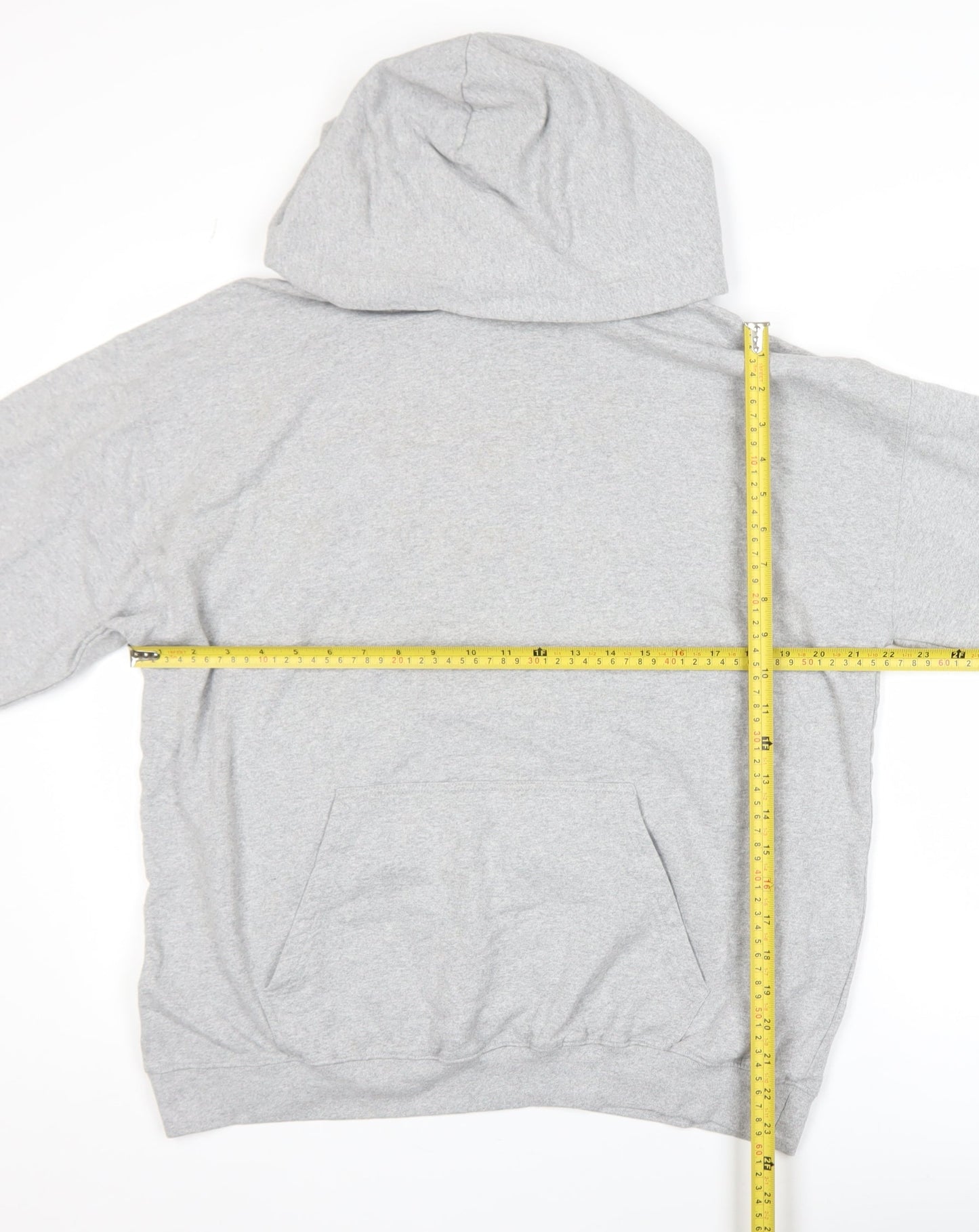 Mens UK Size S boohooMAN Grey Pullover Hoodie
