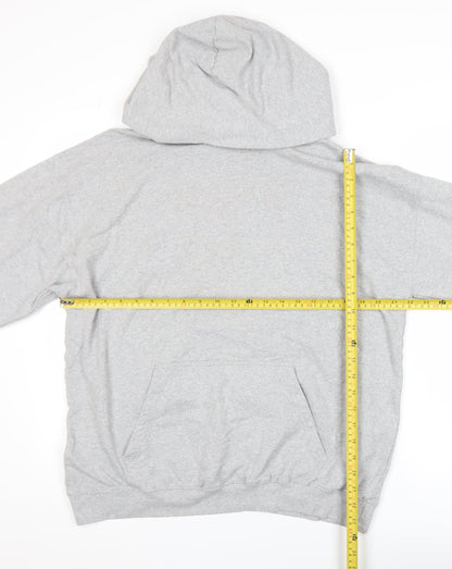 Mens UK Size S boohooMAN Grey Pullover Hoodie