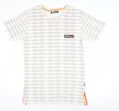 Noisecontrollers Men's White XL Graphic Music T-Shirt Cotton