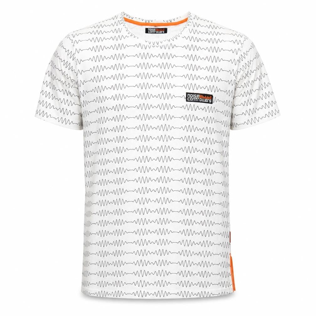 Noisecontrollers Men's White XL Graphic Music T-Shirt Cotton