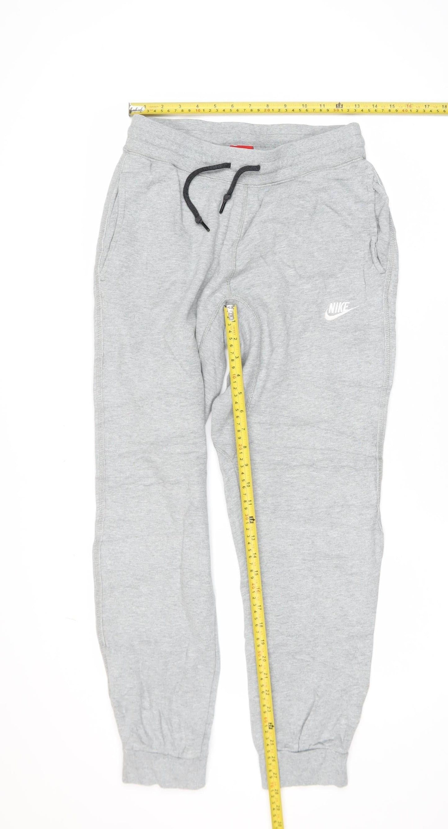 Mens UK Size S Nike Regular Fit Jogger Grey Trousers