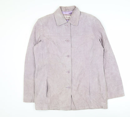 Womens UK Size 16 Kaleidoscope Purple Basic Jacket